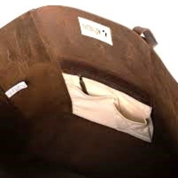 Basebalism VINTAGE GLOVE LEATHER Tote - Dark Chocolate - Picture 4 of 9